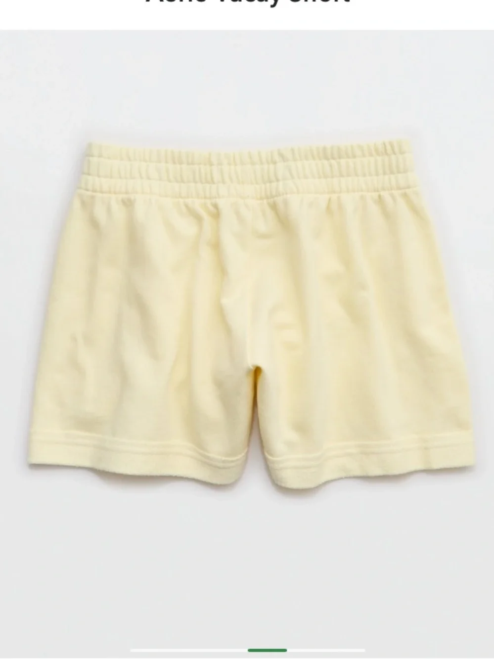 NWT Aerie Vacay Short in Cozy Yellow Sz S - Picture 11 of 13